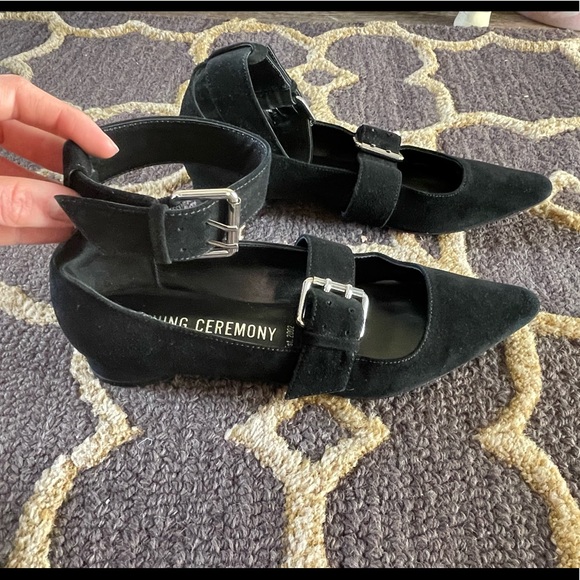 Buckle suede flats - Picture 6 of 6